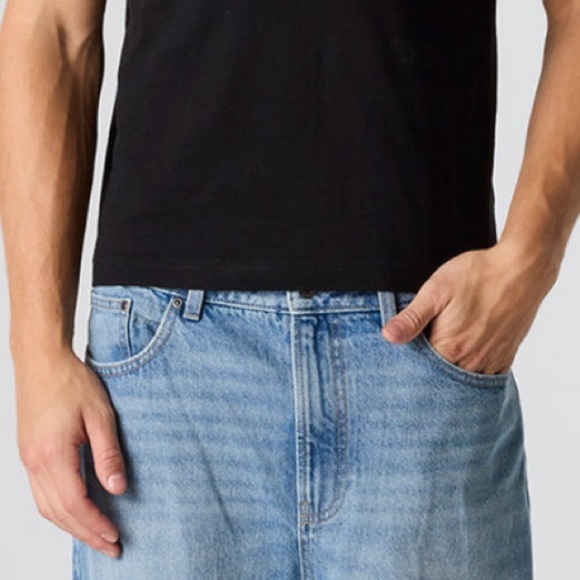 NWT Ace Logo Graphic T-Shirt – Slim Fit Short Sleeve Crewneck – Black - Picture 8 of 8